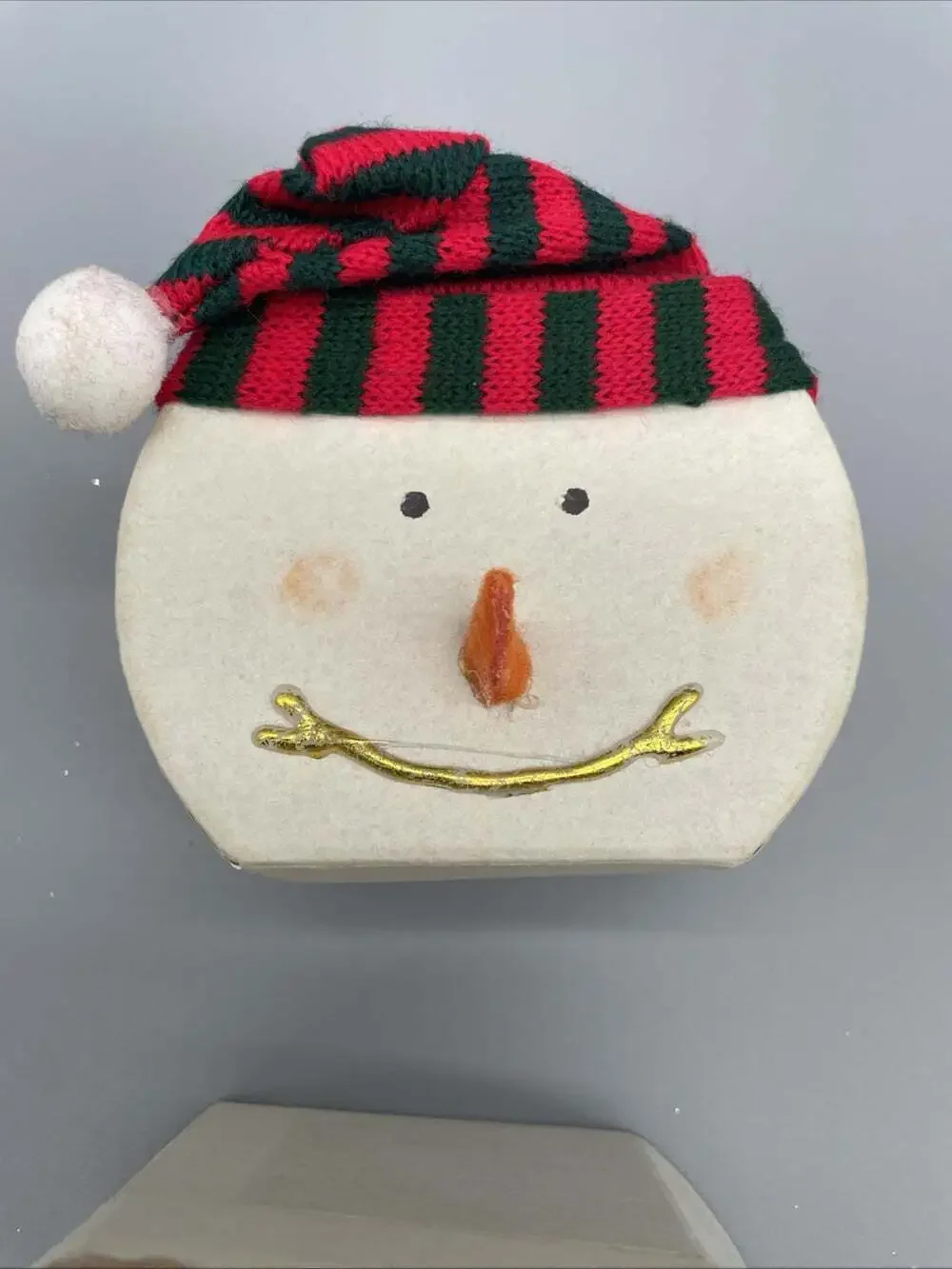 Holiday Christmas Snowman Stacking Nesting Gift Boxes 3 Graduated 12” Tall.